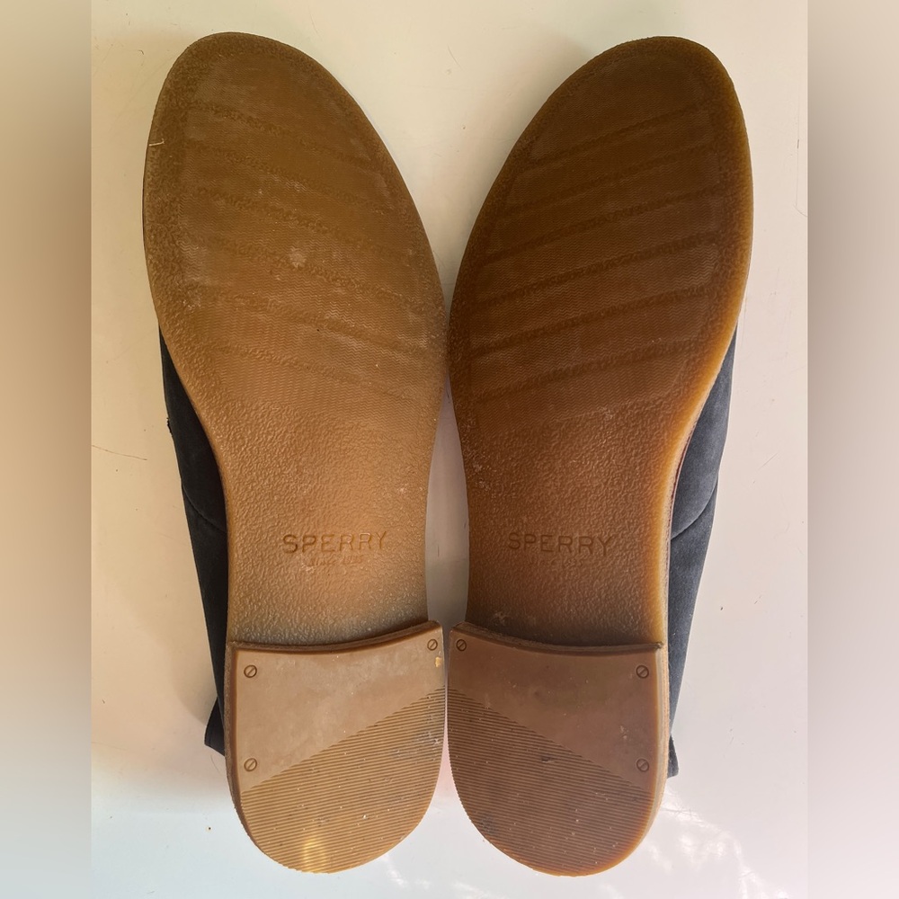 Sperry Dark Blue Slip-On Loafers - Picture 5 of 6